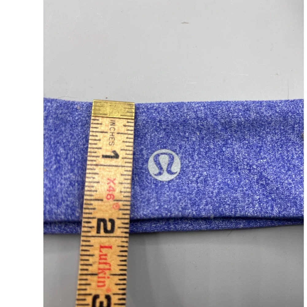 Lululemon Purple‎ Heathered Stretchy Headband Womens One Size